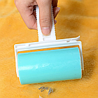 Багаторазовий липкий ролик для чищення одягу Lint Remover / Валик для видалення шерсті з чохлом, фото 8