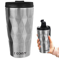 Термокружка IDENTITY 430 мл, сіра