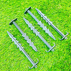 Кілочки - Фіксатори 16см в упаковці (1000шт) Garden Flora для агроволокна та агротканини – кілочки з первинного пластику