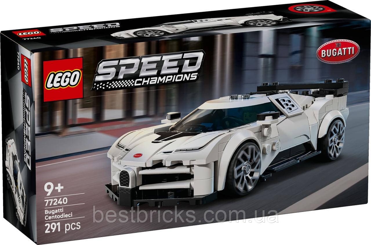 Конструктор Lego Speed Champions Спортивний гіперкар Bugatti Centodieci 77240, фото 1