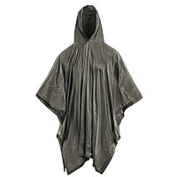 Военный Тактический Дождевик MFH Пончо с Капюшоном Плащ ЗСУ Олива Зеленый