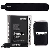 Пояс для схуднення Zipro SWEATY BELT 110 х 20 см чорний