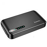 ДБЖ для роутера Hoco DB62 20 000mAh Imperial emergency UPS power bank 18W/1USB/1TypeC/5/9/12v/POE 15-24V/LED) black, фото 2