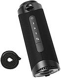 Колонка портативна Tronsmart T7 30Вт 360° звук SoundPulse Bluetooth 5.3 IPX7, RGB-підсвічування, Black, фото 3