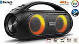 Колонка портативна REAL-EL X-745, 2 x 20 Вт, пластиковий корпус, Bluetooth, USB, IPX5, живлення від акумулятора, 3000мА * год,, фото 10