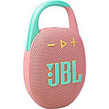 Колонка портативна JBL Clip 5, 1.0-канальний звук, 7 Вт, USB, Bluetooth Pink, фото 2
