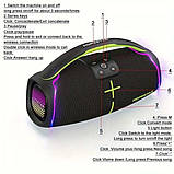 Колонка портативна Hopestar H61 50Вт IPX6, до 6 годин роботи, чорна, фото 3