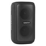 Колонка портативна Hopestar Party 110 Mini 16Вт з RGB-підсвічуванням, 6000мА·год, Black, фото 3
