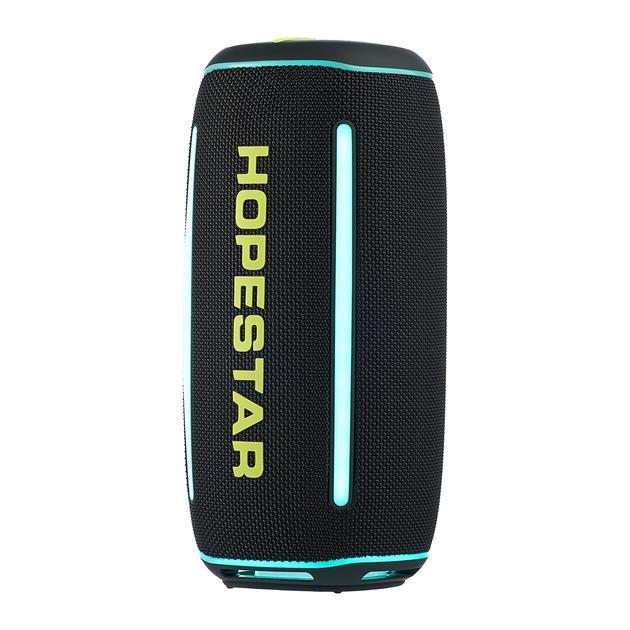 Колонка портативна Hopestar P64 10 Вт LED-підсвічування Black, фото 1