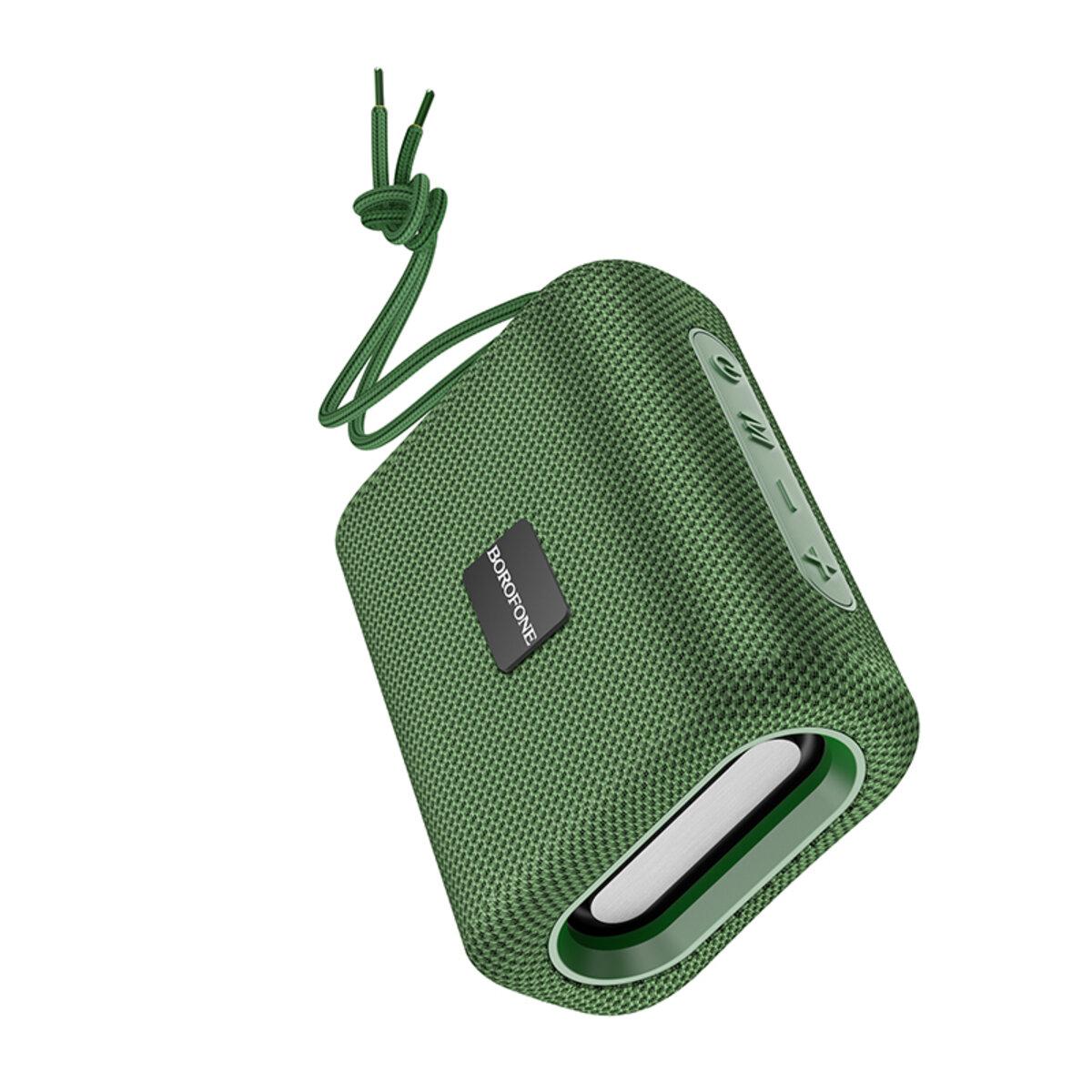 Колонка портативна BOROFONE BR18 Encourage sports BT speaker Dark Green