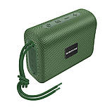 Колонка портативна BOROFONE BR18 Encourage sports BT speaker Dark Green, фото 3