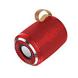Колонка портативна HOCO BS39 Cool sports  |IPX5, TWS, TF/USB/FM, BT5.0| Red, фото 3
