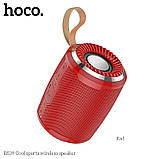 Колонка портативна HOCO BS39 Cool sports  |IPX5, TWS, TF/USB/FM, BT5.0| Red, фото 5