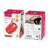 Колонка портативна HOCO BS39 Cool sports  |IPX5, TWS, TF/USB/FM, BT5.0| Red, фото 6