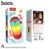 Колонка портативна Hoco DS29 Colorful light BT speaker |BT5.0, AUX, FM, TF, USB| Red, фото 8