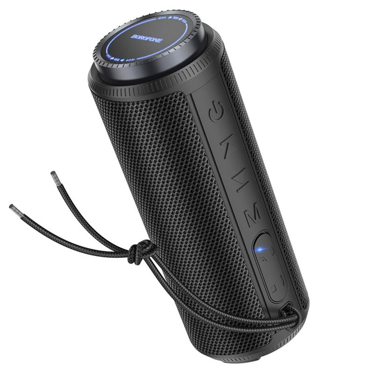 Колонка портативна BOROFONE BR22 sports wireless speaker Black, фото 1