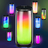 Колонка портативна Hopestar P49 10Вт IPX4 TWS USB TF AUX RGB-LED 2400мА·год Чорна, фото 2