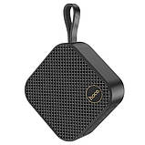Колонка портативна Hoco HC22 auspicious sports TWS speaker |BT5.2, AUX/TF/USB/FM, 4h| Black, фото 2