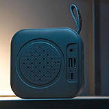 Колонка портативна Hoco HC22 auspicious sports TWS speaker |BT5.2, AUX/TF/USB/FM, 4h| Black, фото 3