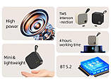 Колонка портативна Hoco HC22 auspicious sports TWS speaker |BT5.2, AUX/TF/USB/FM, 4h| Black, фото 9