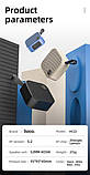 Колонка портативна Hoco HC22 auspicious sports TWS speaker |BT5.2, AUX/TF/USB/FM, 4h| Black, фото 10