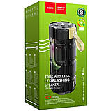 Колонка портативна Hoco HC7 Pleasant sports 10Вт, 2400мАг, FM, USB, Чорна, фото 3