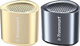 Колонка портативна Bluetooth колонка Tronsmart Nimo Mini Speaker Polar Black + Nimo Mini Speaker Gold, фото 2