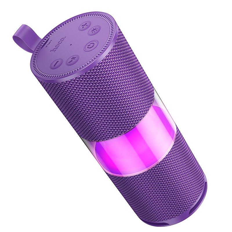 Колонка портативна Hoco HC29 Halo sports BT speaker |BT5.4, TF/FM/TWS, 7.5W*2, 3h| Purple, фото 1