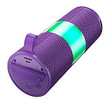 Колонка портативна Hoco HC29 Halo sports BT speaker |BT5.4, TF/FM/TWS, 7.5W*2, 3h| Purple, фото 2