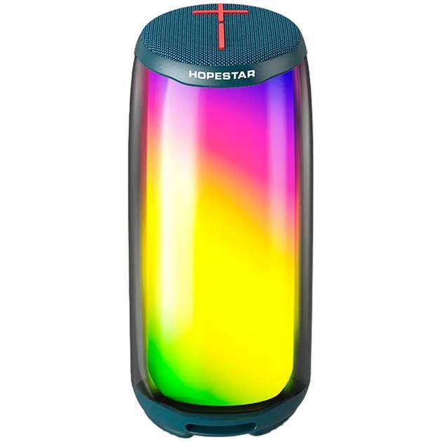Колонка портативна Hopestar P49, 10Вт, Bluetooth 5.3, захист IP67, RGB підсвічування, акумулятор 2400мАг, до 6 годин відтворення,, фото 1