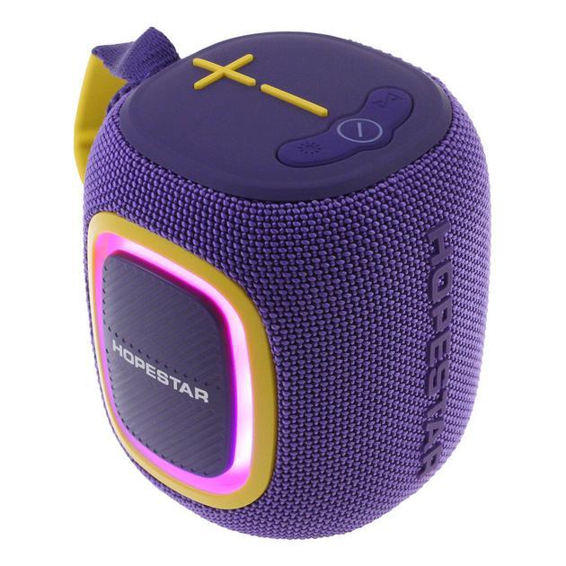 Колонка портативна Hopestar P66 LED-підсвічування, Purple, фото 1