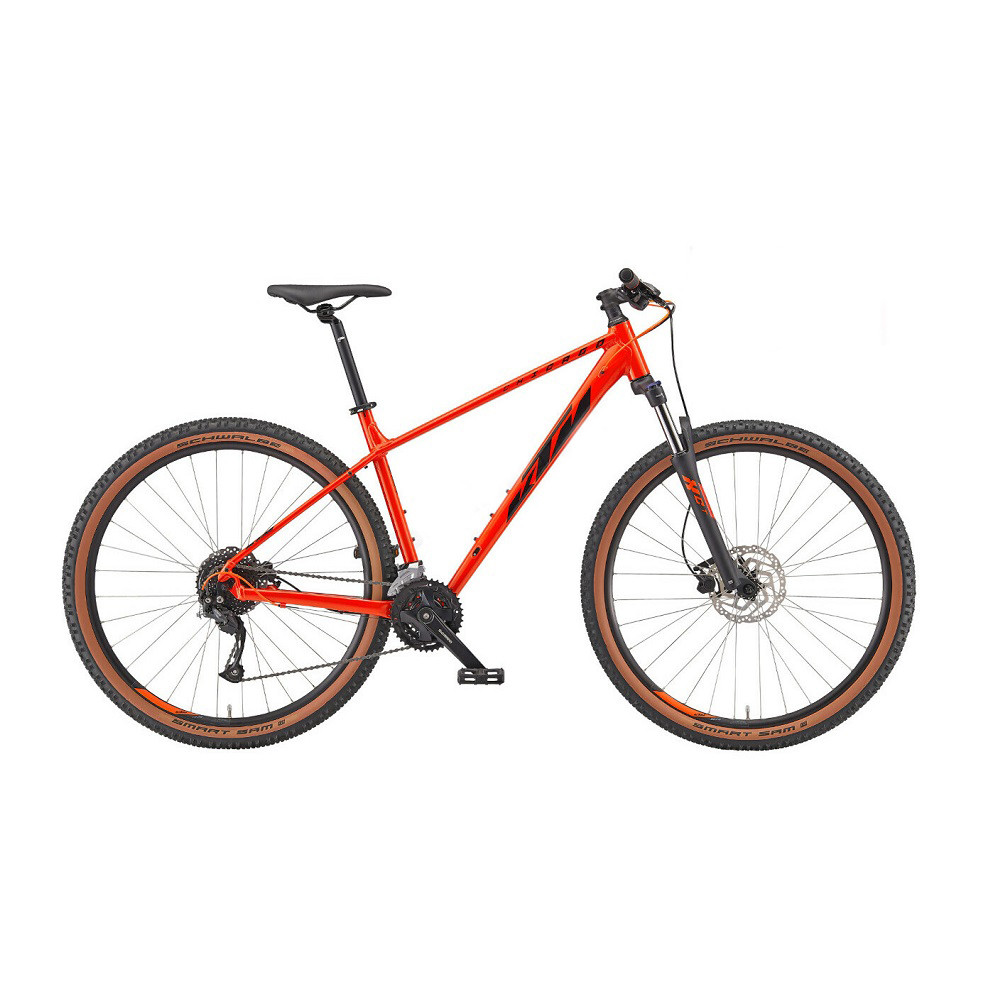 Велосипед KTM CHICAGO 291 29 " рама L / 48, помаранчевий (чорний), 2022, фото 1
