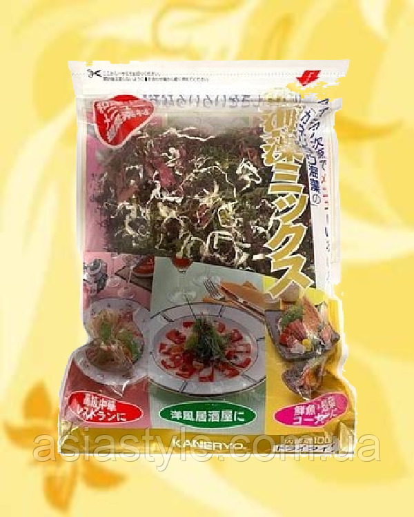 Водорості Тасака, Водоросли Тасака, Tasaka seaweed,100г, Kaneryo, Ч