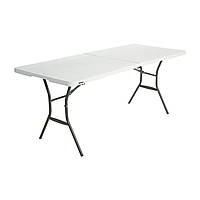 Стіл розкладний Lifetime 80471, білий граніт, 183 см