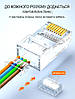 Конектор комп'ютерний RJ45 6 категорії єкранований Zoerax, фото 4