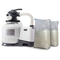 Насос з піщаним фільтром INTEX 26648 10500 л/год + 50 кг піску