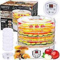 Сушарка для овочів неіржавка, Сушарка для овочів і фруктів з функцією пастили Camry (Польща), EZA