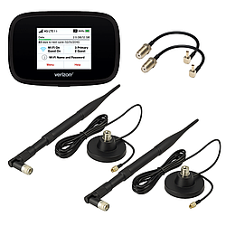 4G WIFI комплект в авто модем Novatel Wireless 7730L + 2 автомобільні антени по 10 Дб