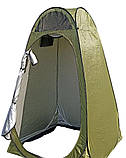 Душ-палатка  для кемпінгу автомат 120х120х190см зі спідницею, кілочки та розтяжки, фото 4
