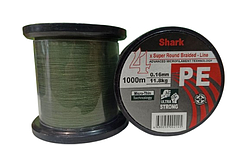 Шнур риболовний Shark 1000м 0.16мм 11.8кг