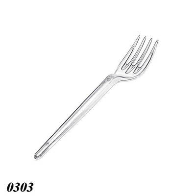 Виделка одноразова скловидна 155 мм Super (100шт)