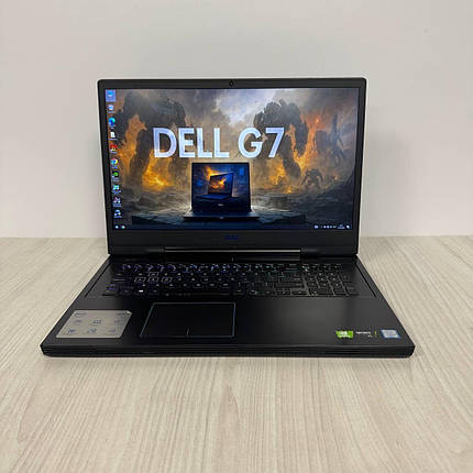 Б/в Ігровий ноутбук Dell Inspiron G7 7790 17.3" 1920x1080| i7-9750H| 16GB RAM| 256GB SSD NVMe+1000GB HDD| RTX 2060 6GB, фото 1