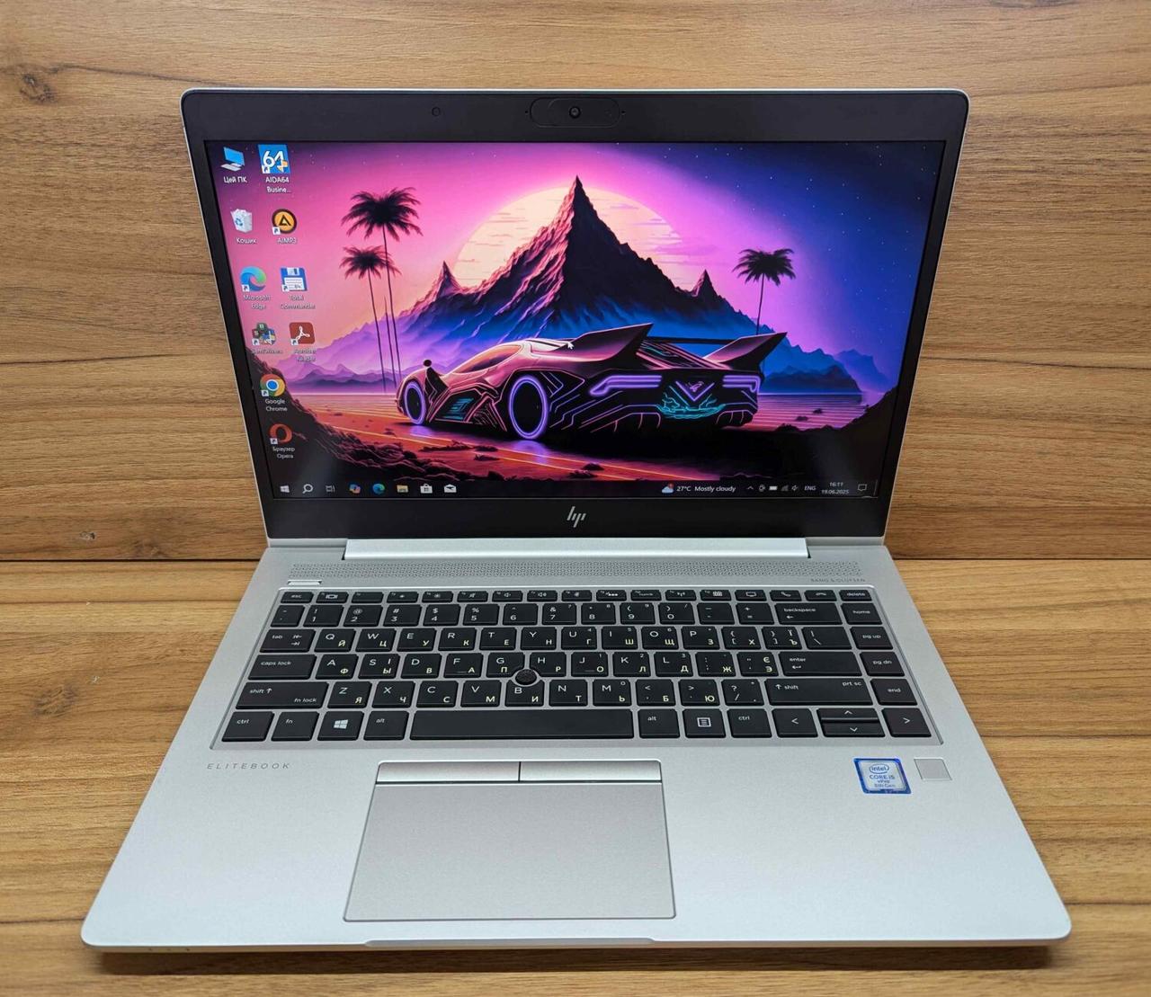 Б/в Ультрабук Б-клас HP EliteBook 840 G5 14" 1920x1080| Core i5-8350U| 8 GB RAM| 256 GB SSD| UHD 620