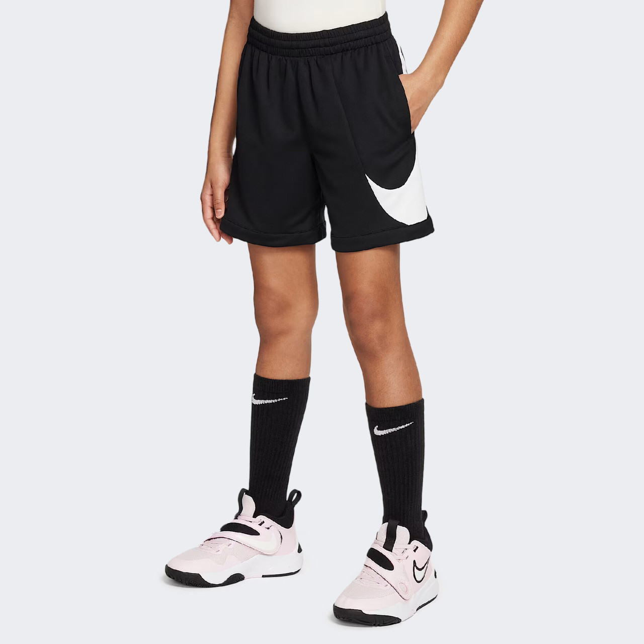 Дитячі баскетбольні шорти Nike Multi+ Older Kids' Dri-FIT Training Shorts оригінал (FV0269-010), фото 1