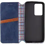 Чохол-книжка GETMAN Cubic (PU) для Samsung Galaxy S23 FE Blue, фото 2