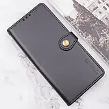 Чохол-книжка GETMAN Gallant (PU) для Xiaomi Redmi Note 13 4G Black, фото 5