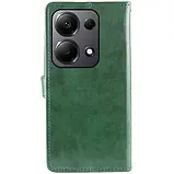 Чохол-книжка GETMAN Gallant (PU) для Xiaomi Redmi Note 13 Pro 4G/Poco M6 Pro 4G Green, фото 3