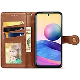 Чохол-книжка GETMAN Gallant (PU) для Xiaomi Redmi Note 13 Pro 4G/Poco M6 Pro 4G Brown, фото 7
