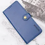 Чохол-книжка GETMAN Gallant (PU) для Xiaomi Redmi Note 13 4G Blue, фото 5