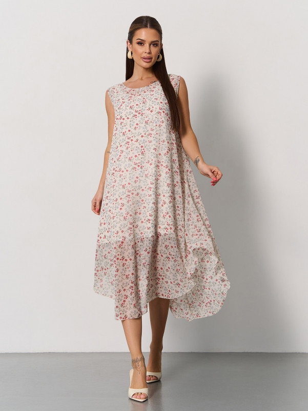 Плаття ISSA PLUS 15173 L мультиколор, фото 1